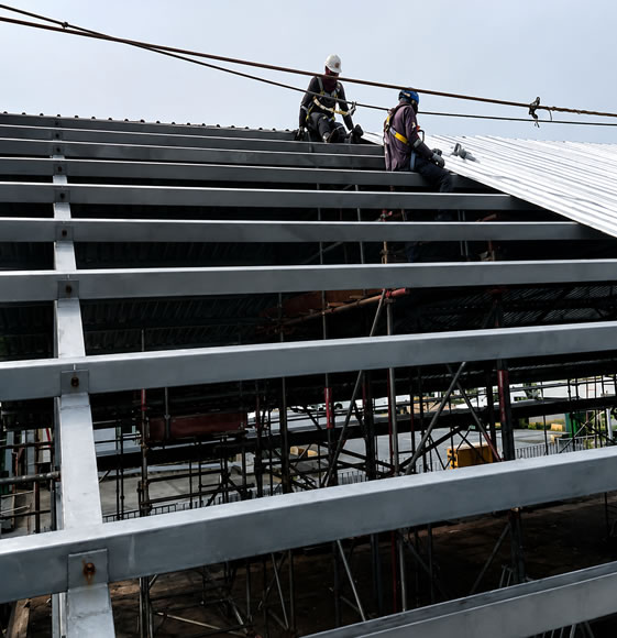 Roofing Beams & Fabrication Project gallery image